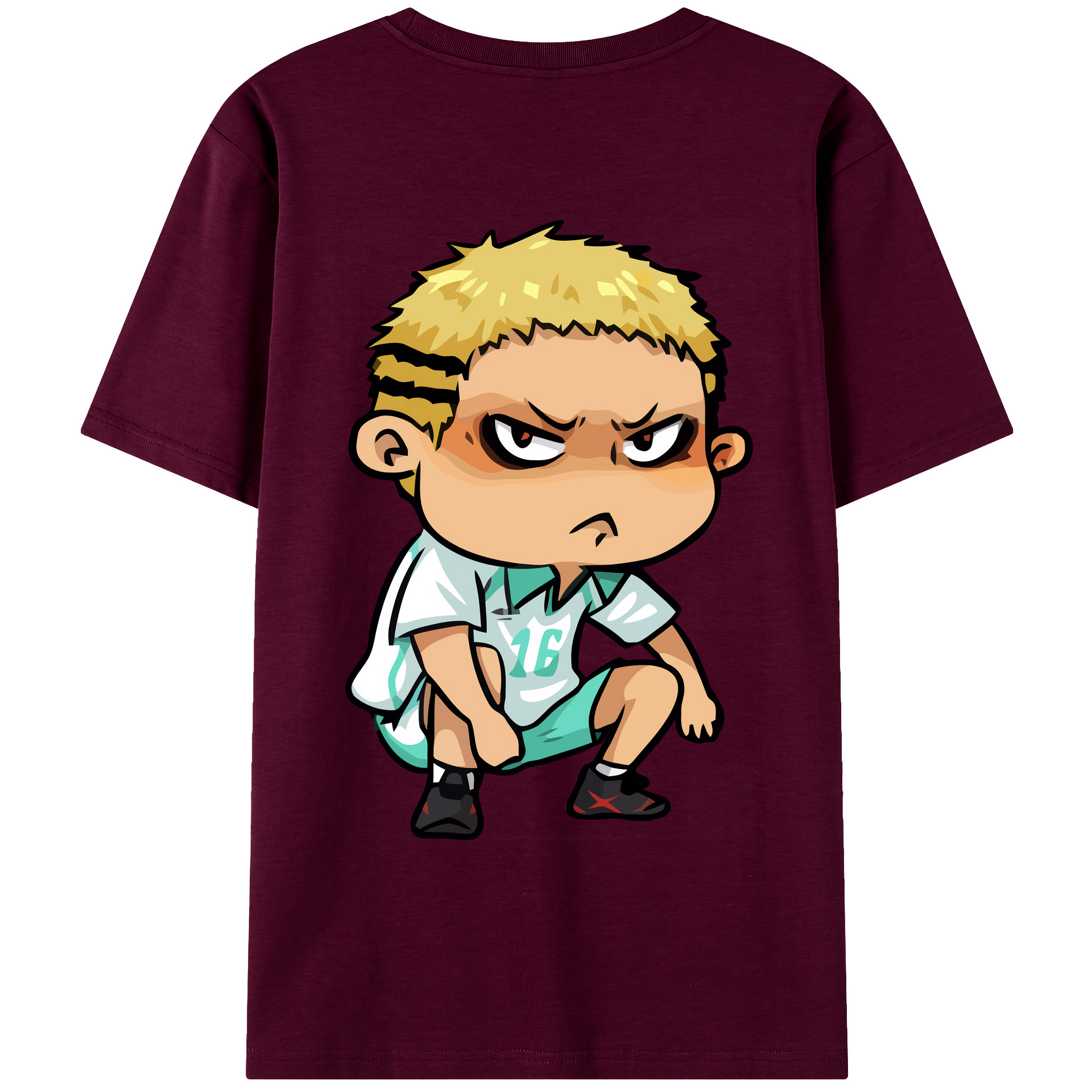 （画像用） ハイキュー!! Haikyu!! レディース半袖Tシャツ(バックプリント)